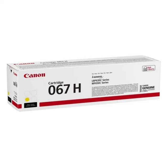 Canon CRG-067H 5103C002 Orjinal Yüksek Kapasiteli Sarı Toner